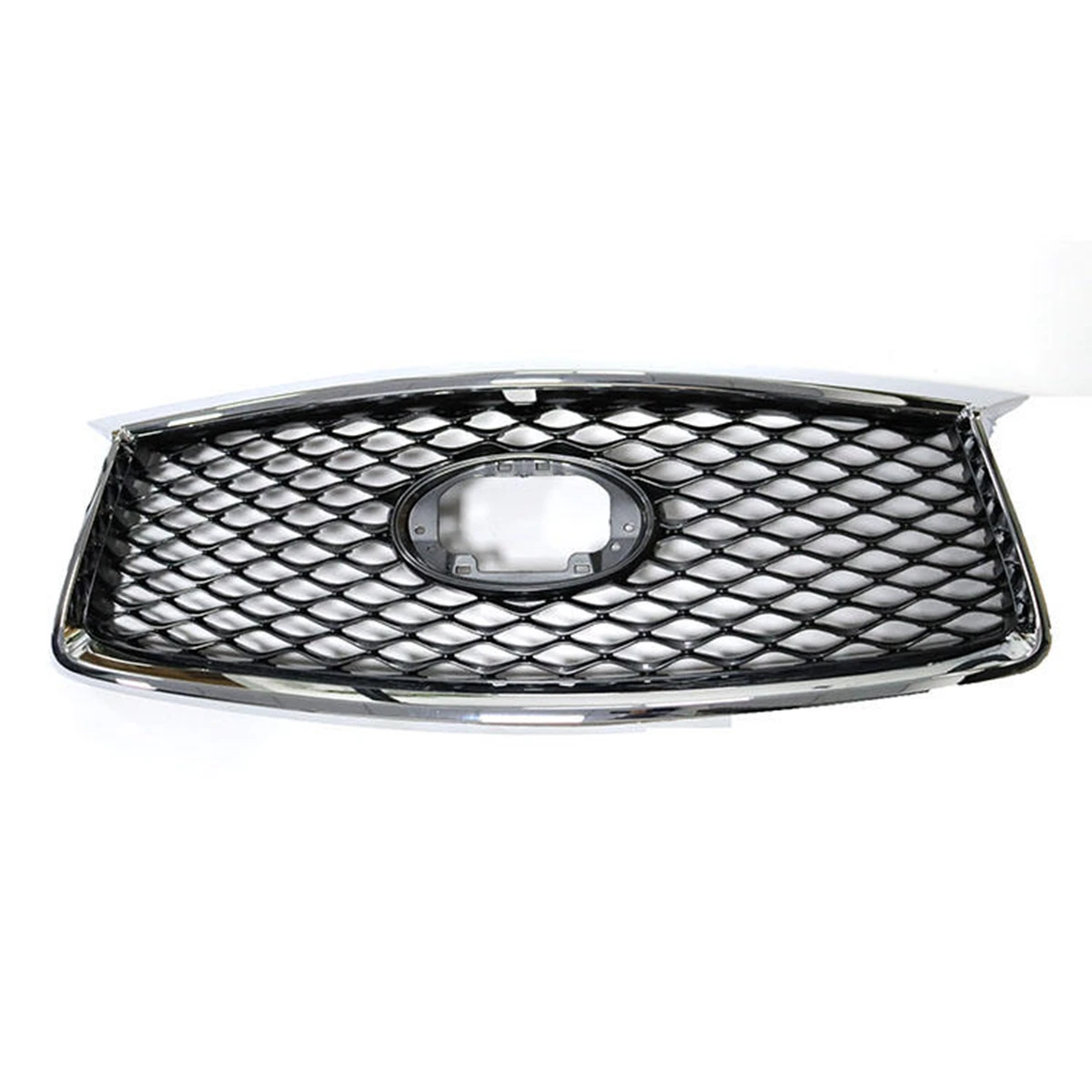 QX60, 2016-2019 for Infiniti 2016 Model QX60 Grille, Grey Grille Core + Electroplated Frame OE 62310-9NC0B