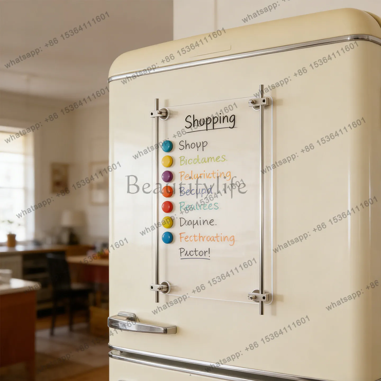 LD25 creative magnetic refrigerator sticker can be handwritten magnetic sticky note sticker