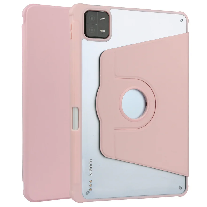 

For Xiaomi Redmi Pad Pro12.1 Case PU Leather Shockproof Protective Shell 360° Rotating With Pen Slot Tablet Stand Cover Case