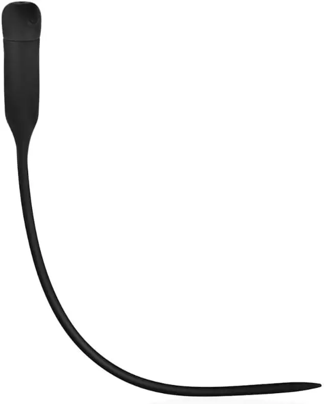 Urethral Sounds Vibrator, Silicone Urethral Vibrating Penis Plug with 10 Vibration Prostate Stimulation Masturbator Massager Wa