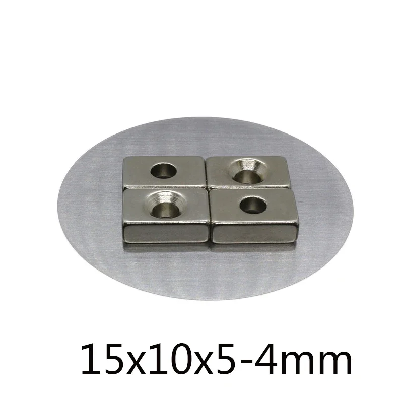15x10x5-4mm Super Strong Square Magnet For Home Refrigerators, Offices DIY 15*10*5-4