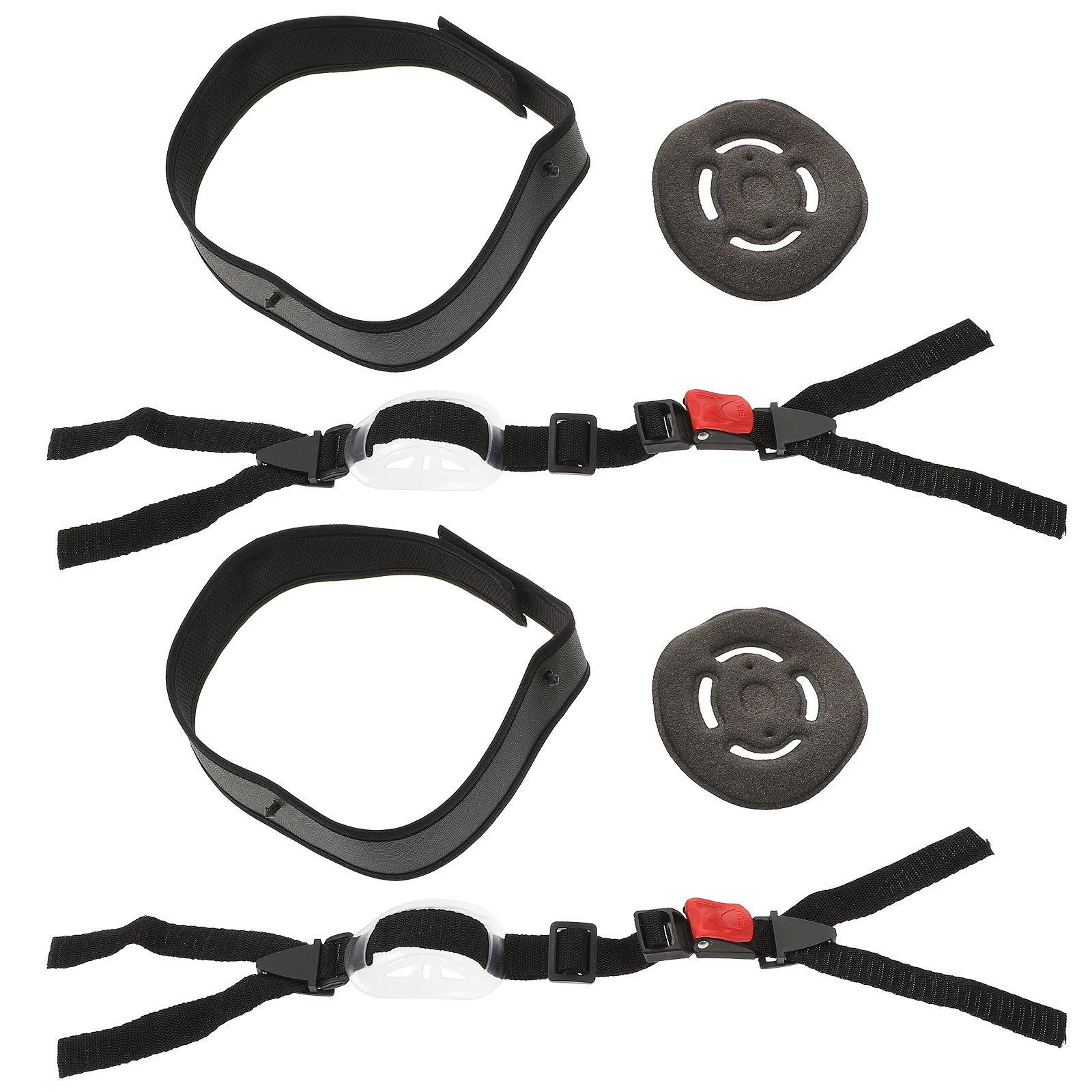 مجموعتان من بطانات قبعة السلامة للرجال، إكسسوارات قبعة صلبة شديدة التحمل، مقاومة للصدمات، ملابس عمل مناسبة للتنفس #3