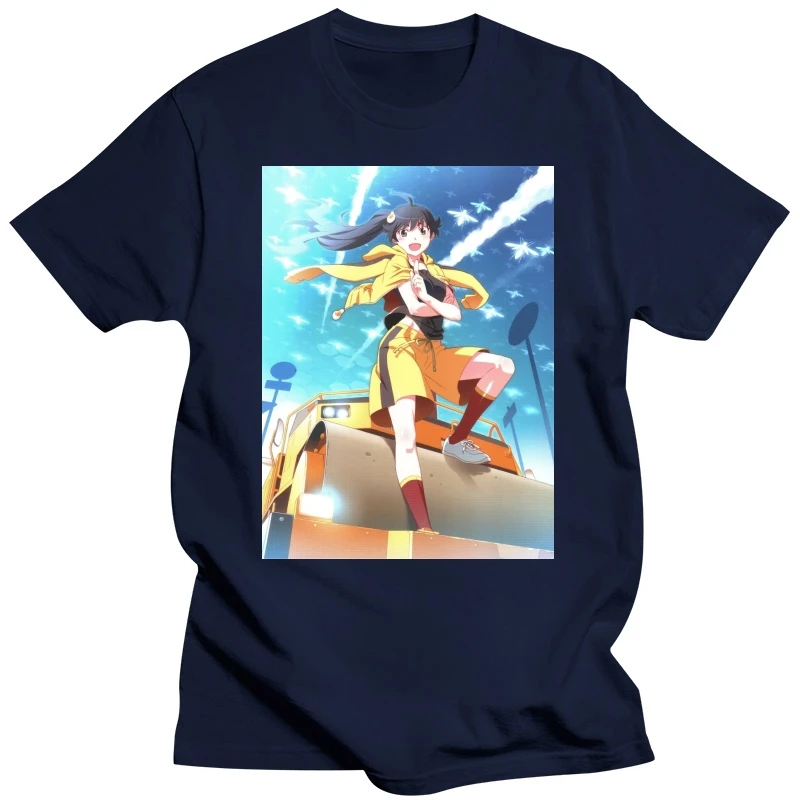 Men t-shirt Monogatari Series Karen Araragi Anime.jpeg T Shirt tshirt Women t shirt