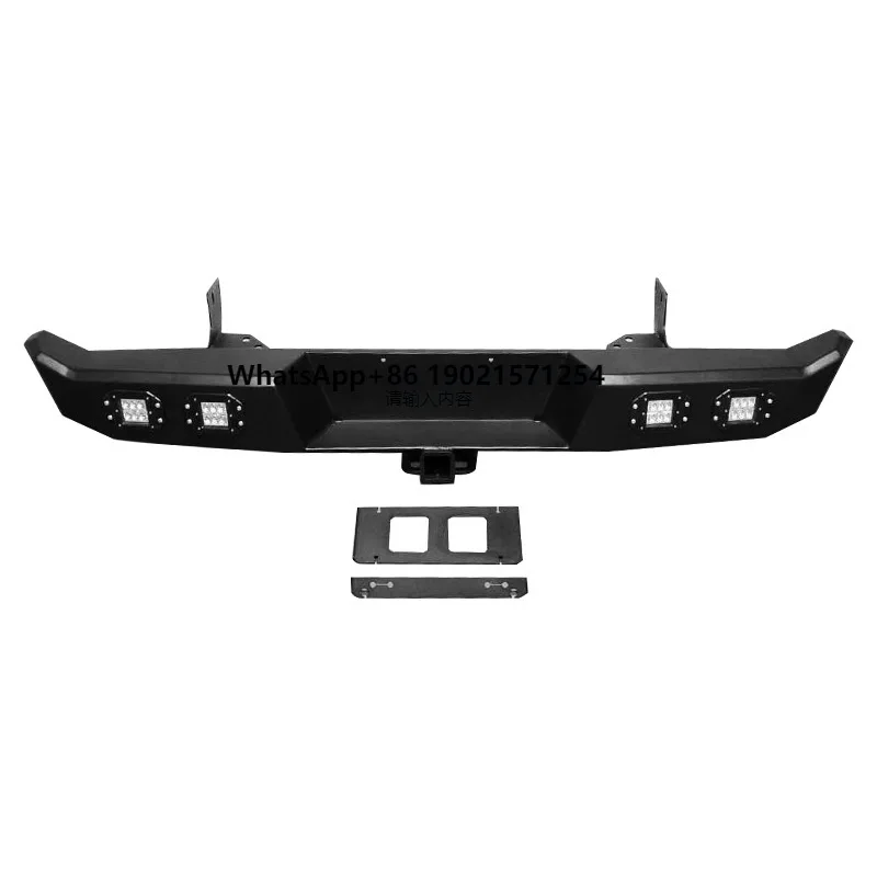 

High Quality 4x4 Offroad Bull Bar Rear Bumper Front Upgrade Plastic Fog Light Cut-Outs for Land Cruiser 79 Series Auto Parts New