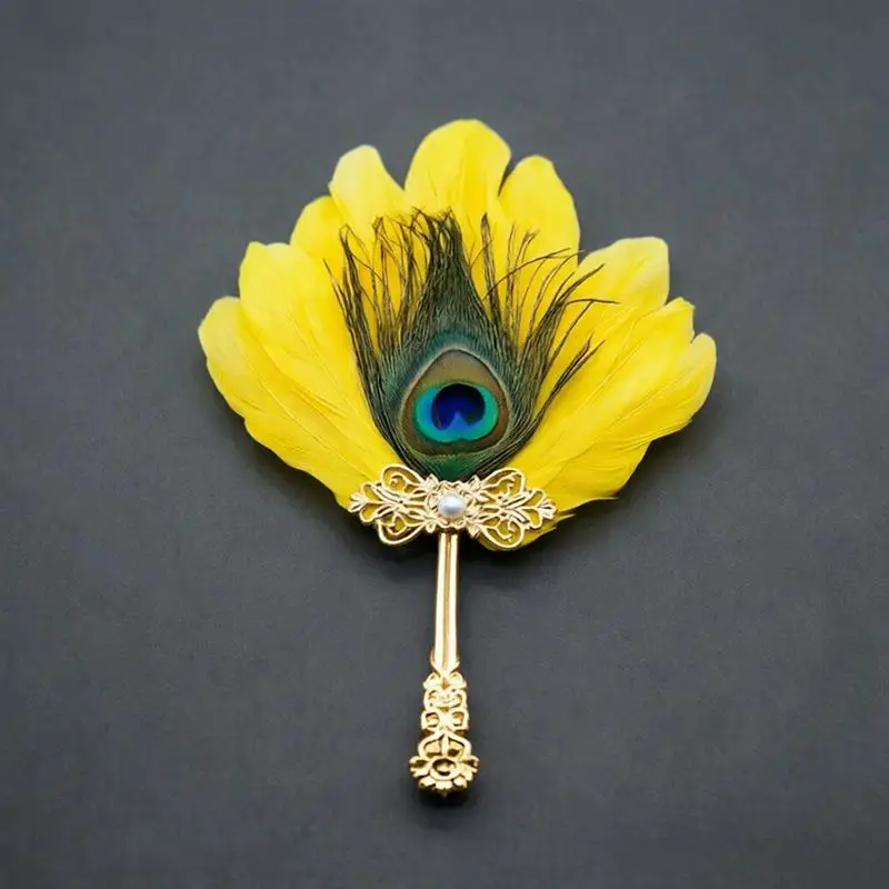 1Pcs Cosplay Props High-Quality Antique Hanfu Fan Decorative Craft Fan Safe Cheongsam Dance Fan For Outdoor Performance Hanfu D