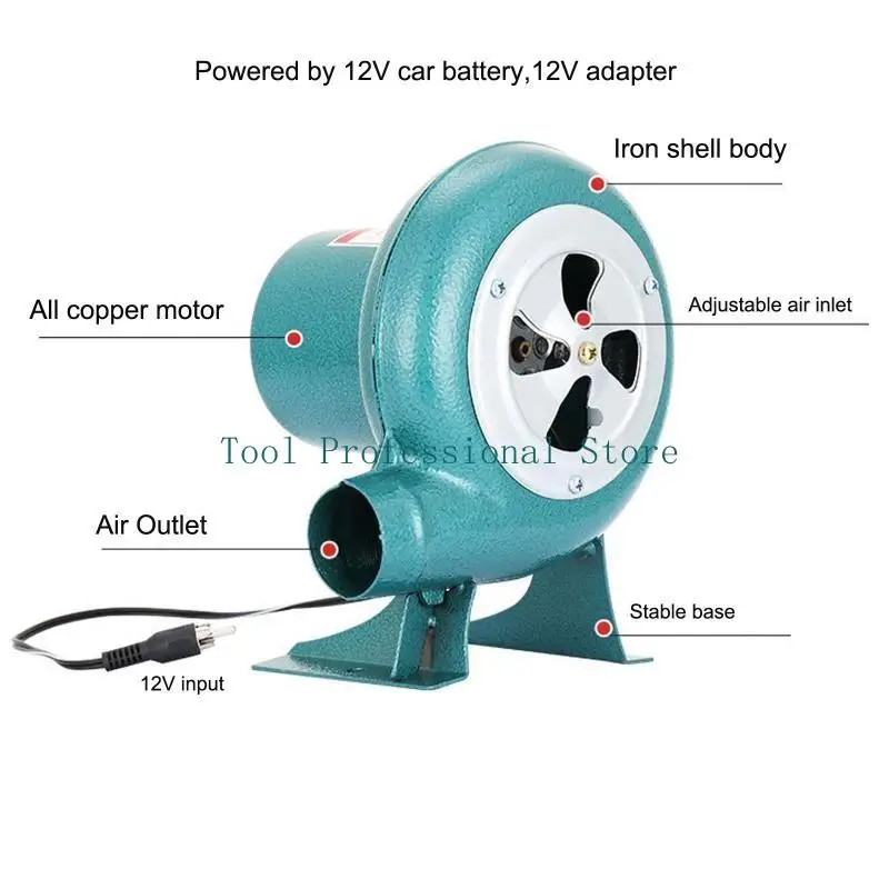 

57QF Versatile BBQ Blower Fan Blower for Kitchen Ventilation Starter