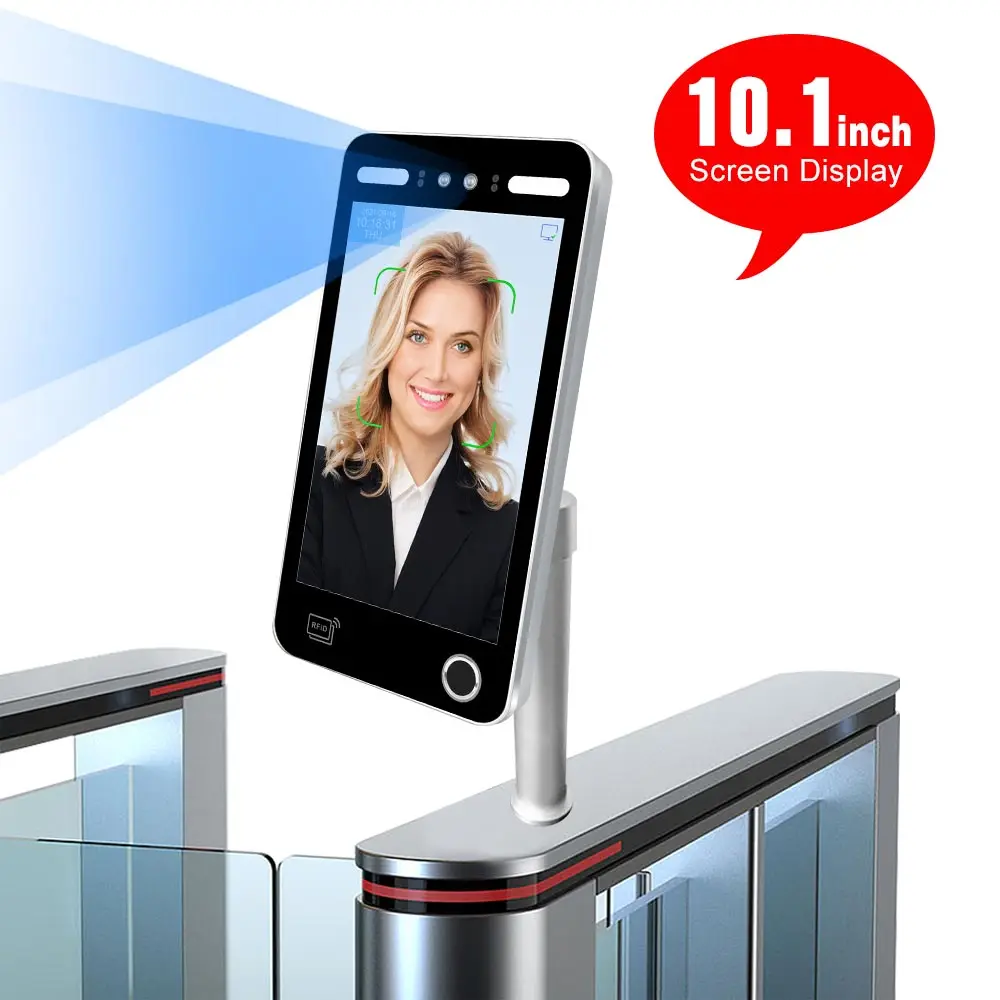 Turnstile Access Control Face Recognition Device Biometric Fingerprint Wireless Door Access Control System Face Recognition