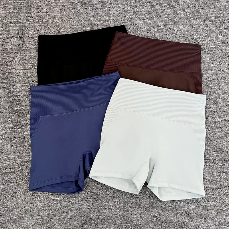 

Брюки для йоги с высокой талией, женские шорты для бега для фитнеса, дышащие, быстросохнущие, эластичные, для тренировок на весну и лето, три минуты брюк