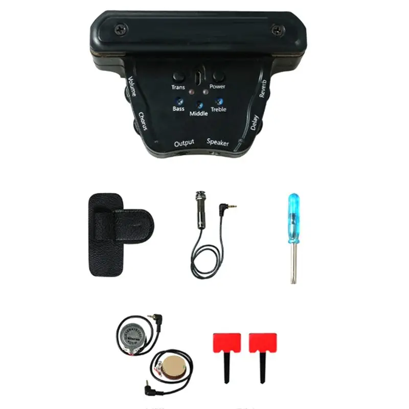 

ABXI JS-APE301 Acoustic Guitar Vibration Pickup Vibration Musical Instrument Accessories