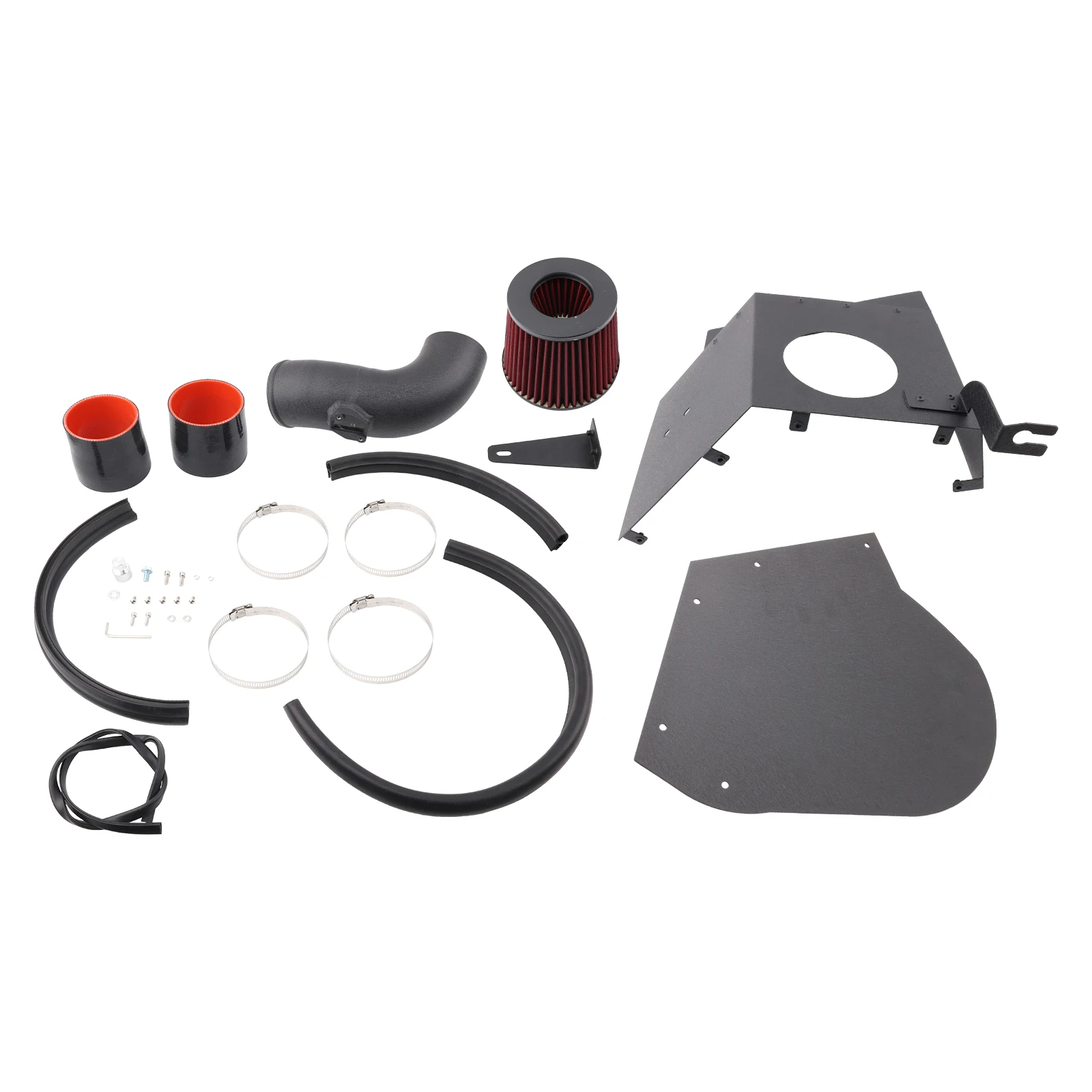 For BMW X3X4 3.0T B58 cold air intake kit, aviation grade aluminum alloy, high performance and high flow, field adaptation
