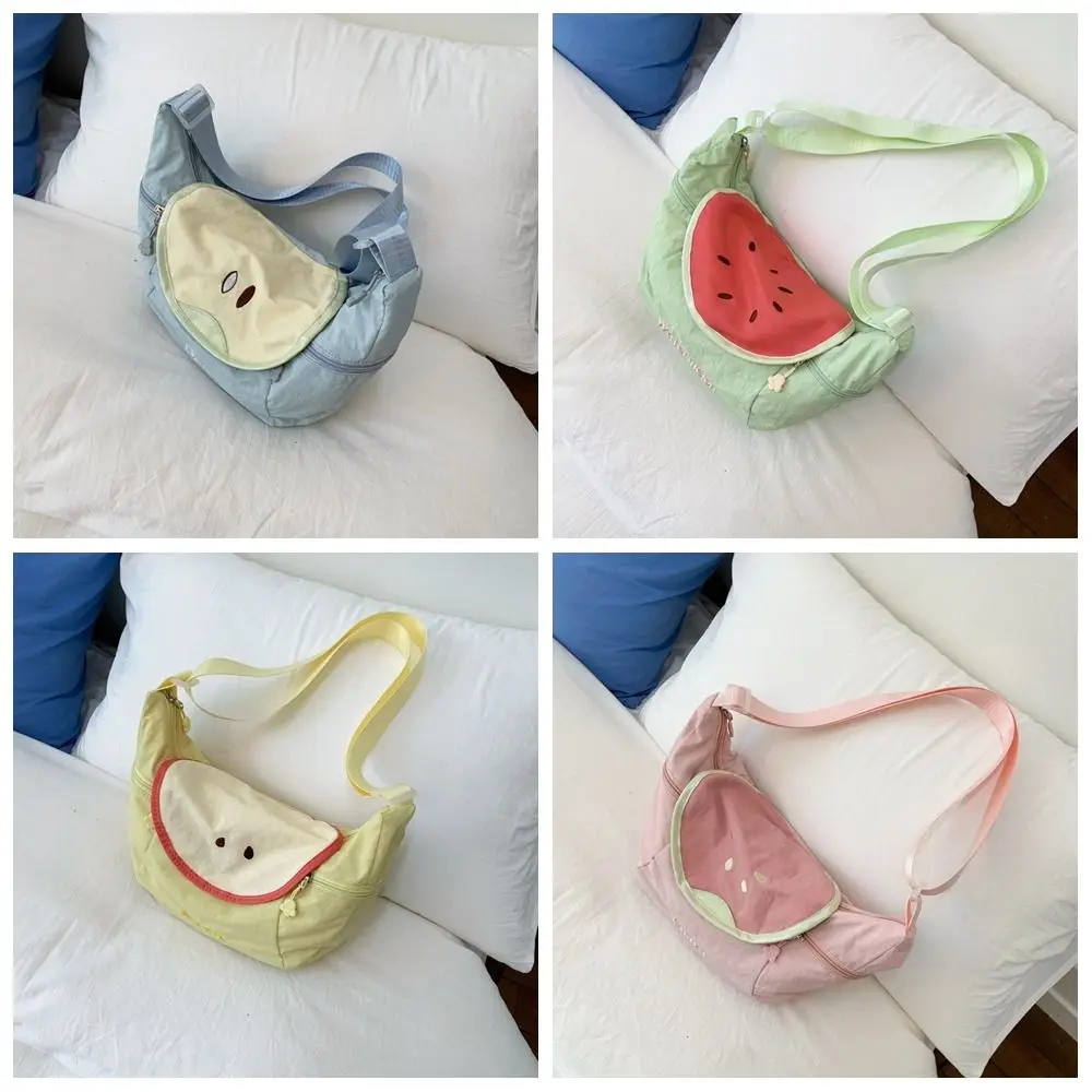 Casual Korean Style Nylon Shoulder Bag Creative Large Capacity Cloth Messenger Bag Tote Bag Lightweight Handbag Girls view 6
