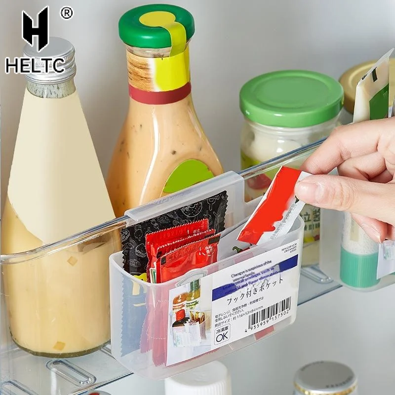 Cheese Slice Holder For Fridge, Refrigerator Side Door Hanging Storage Container Box,Cooking Tools For Kitchen,Storing Seasonin