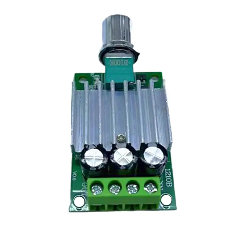 (CLOS) PWM DC Motor Speed Controller 12V 24V 10A Adjustable Speed Regulator Dimmer Control Switch for Fan Motor LED Light