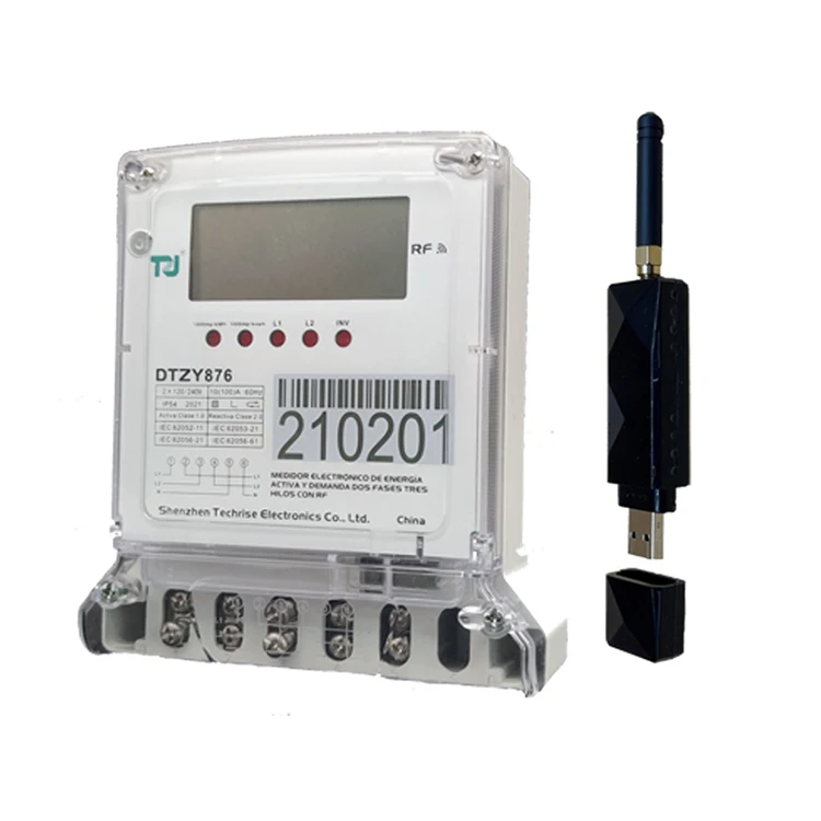 Two Phase Three Wire Electronic Electric Electricity Energy Meter Power Meter Kwh Meter Watt-hour Meter