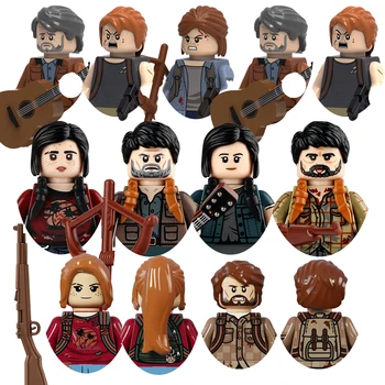 3A Games The Last of Us 2 Bricks DT042-DT045 Toy Gifts Building Blocks DIY Mini Actiion Figures For Toys Gifts Children Adults