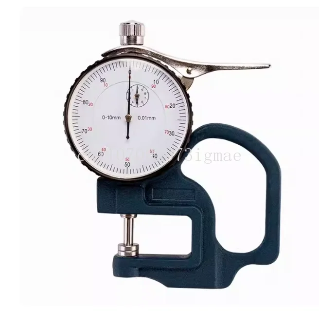 Pointer Digital Percentage Thickness Gauge Thousand Thickness Gauge Thickness Gauge 0-10mm Paper Fabric Tape Film Leather