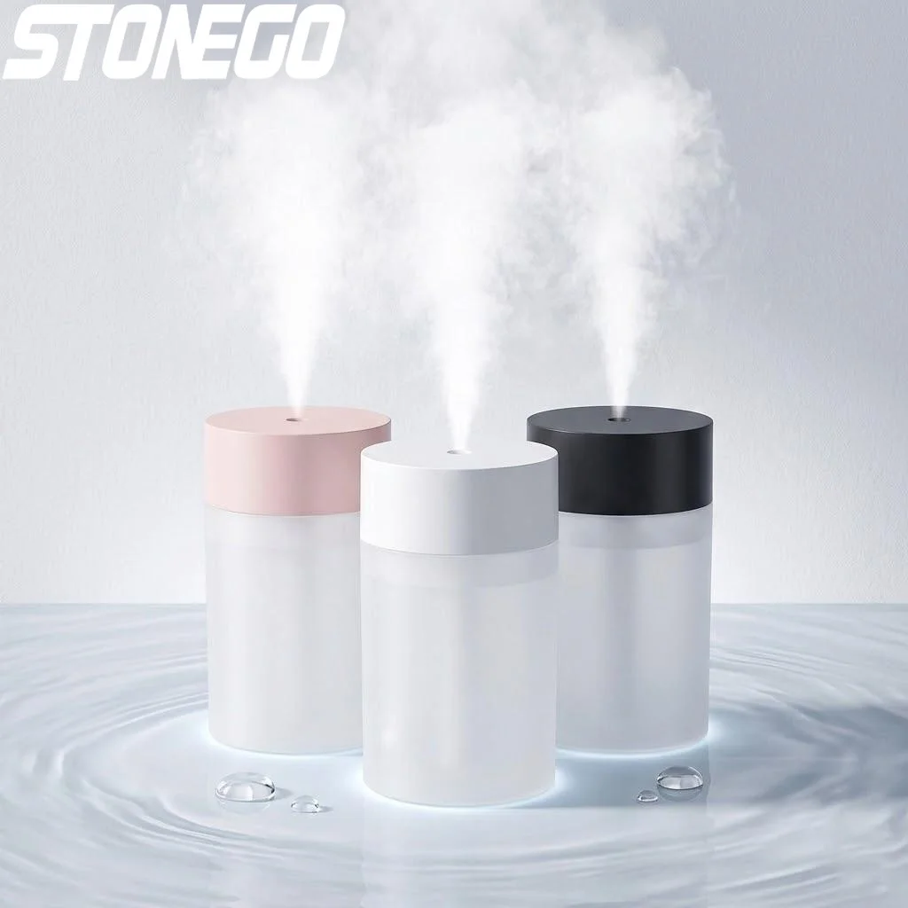 Portable USB Humidifier Car Bedroom Office Compact Nebulizer Effortlessly Moistens Versatile