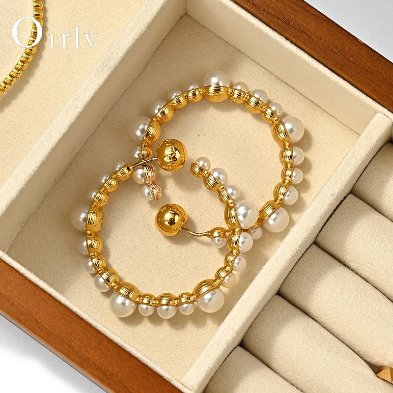 Oirlv 6 Grild Solid Wooden Watch Box Double-layer Drawer Jewelry Display Box Watch Storage Box Watch Organizer Case