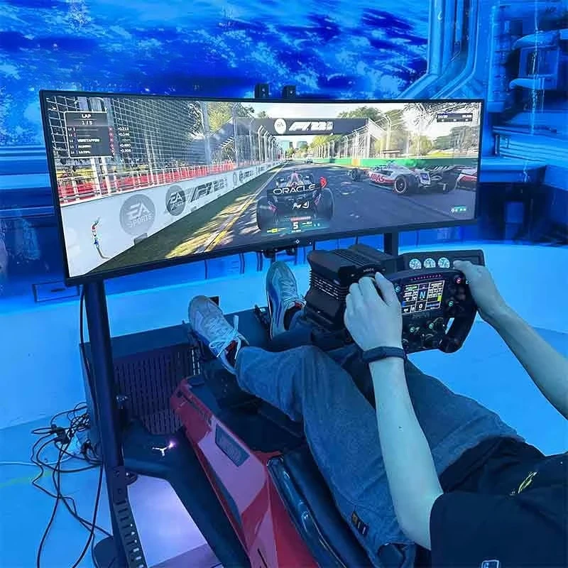 RenixSim 4 Dof Car Motion Game Simulator Arcade Racing Sim Rig Kit Turnkey Racing Simulator Setup