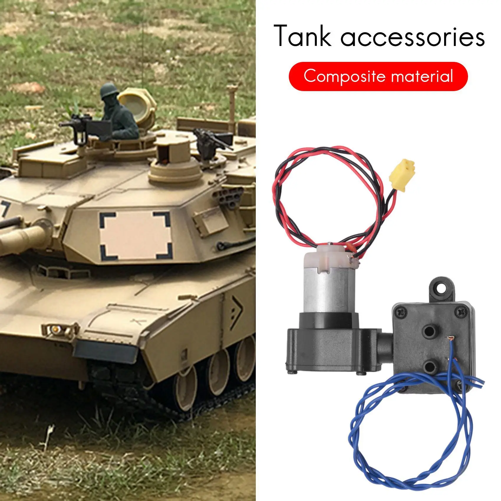 【PUBLICITY】2X Smoke Generator Smoker Parts For 1/16 Henglong RC Tank Model 6.0S/6.1S Version RC Trailer Excavator Accessories