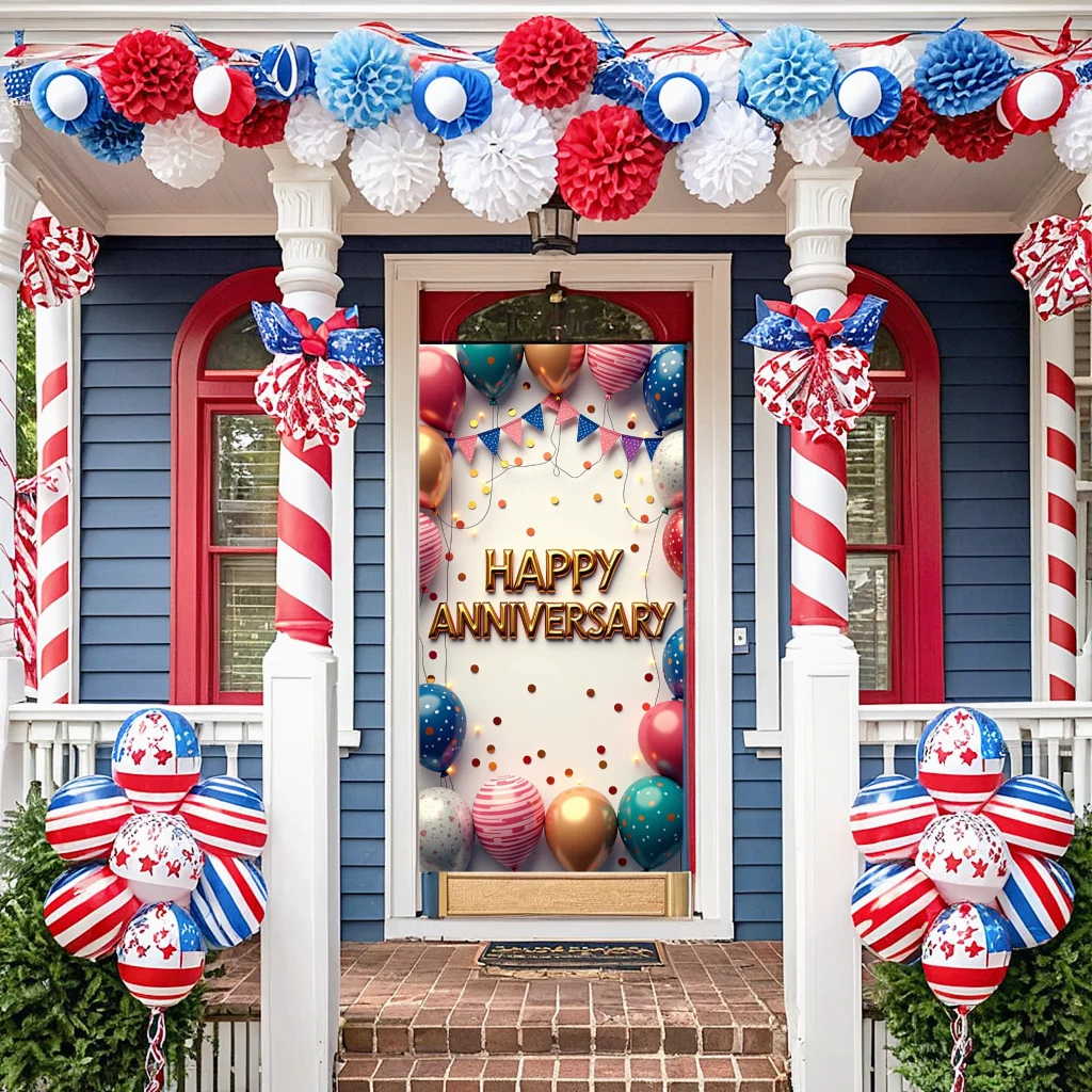 Durable Indoor Decoration Eye-Catching Large Size Reusable Balloon Decor Festive Backdrop for Celebrations