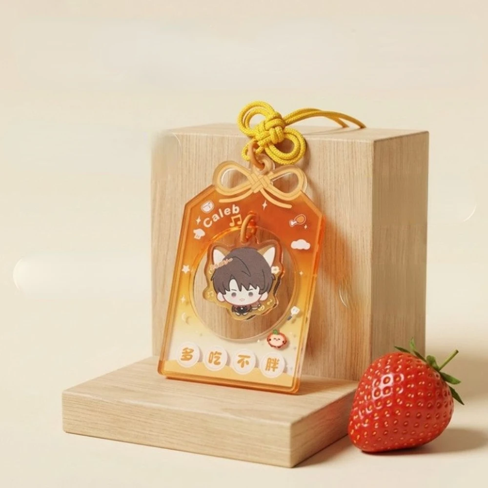 Game Love and Deepspace Pendant Xavier Zayne Rafayel Sylus  Colored Window Acrylic Keychain Cute Decoration Backpack Pendant image 6