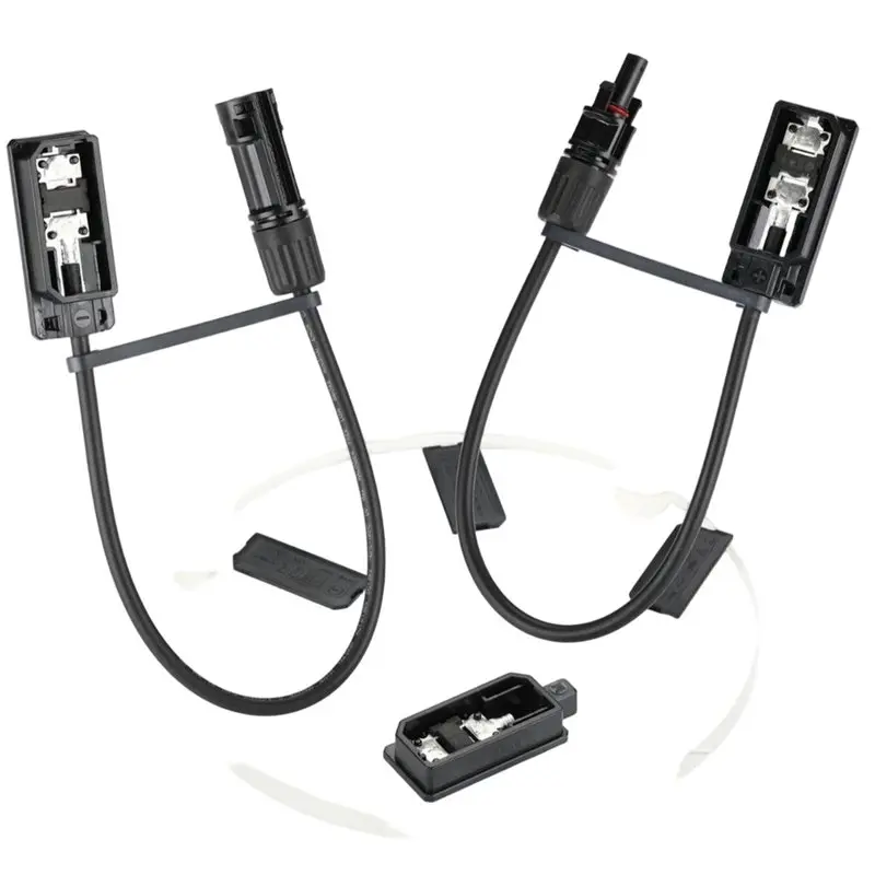 For PV Systems Compatible For Photovoltaic Modules 3-Split Solar Panel Junction Box 1500V 30A IP67 Waterproof Confluence Box