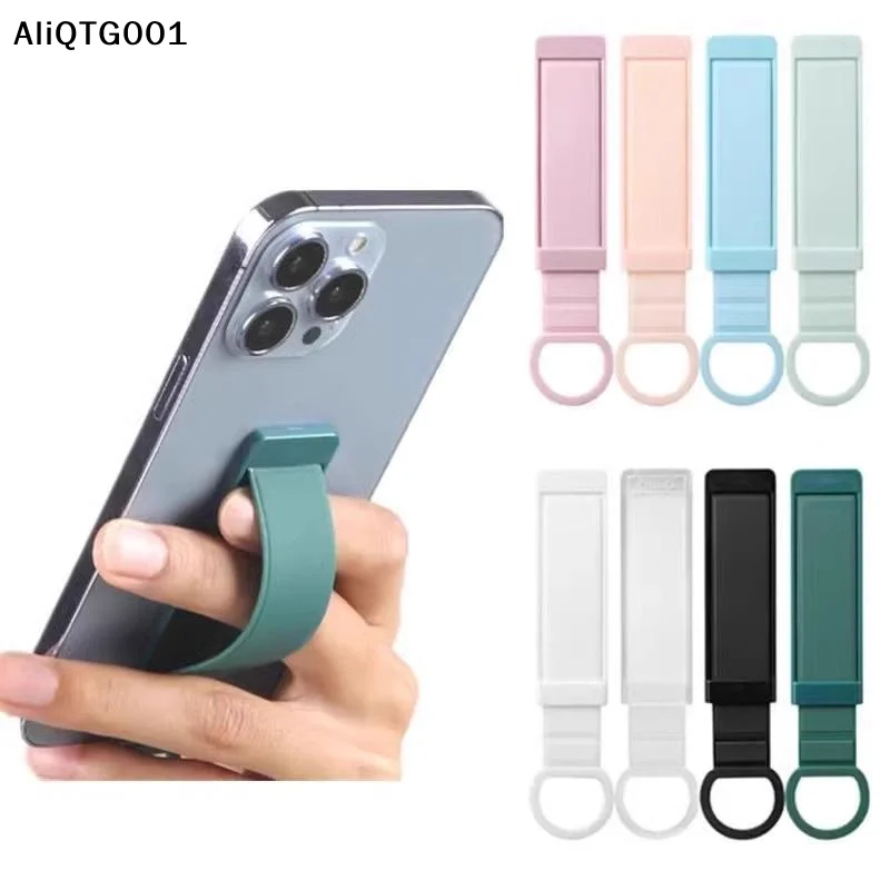 

Universal Wrist Band Cell Phone Bracket Portable Finger Grip Mobile Phone Holder Sticker Socket Stand Strap