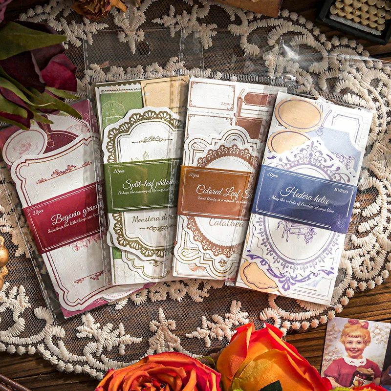 

20 шт./лот, блокноты, материал, бумага, ботанический уголок, мусорный журнал, дневник, карты для скрапбукинга, декоративная бумага для фона