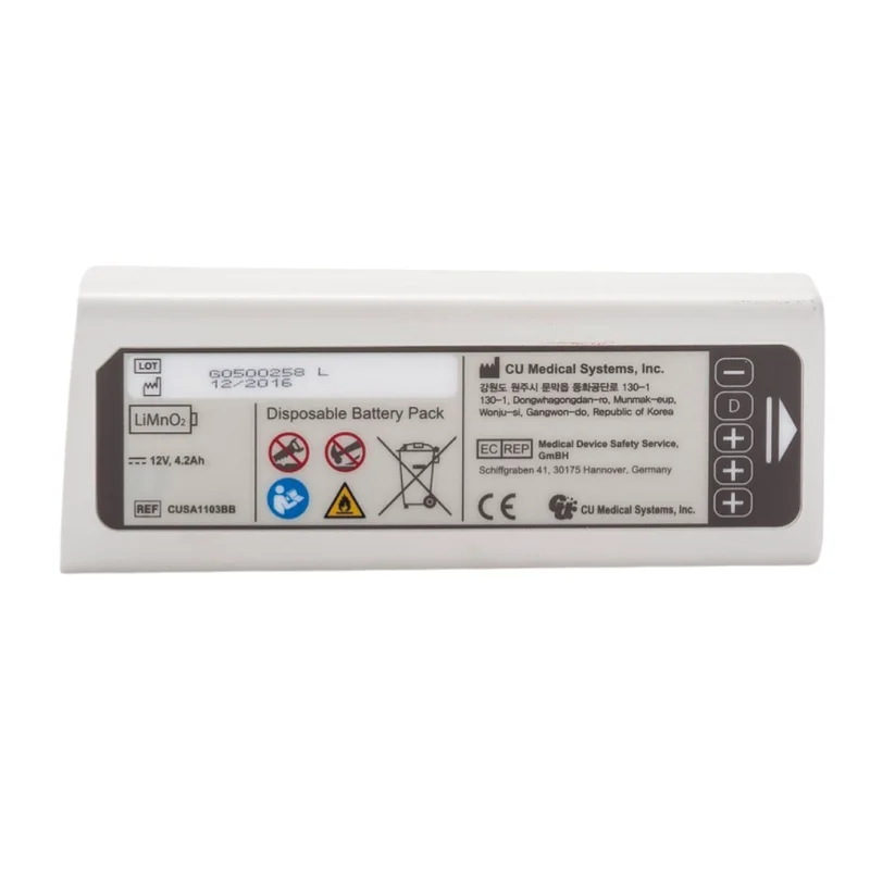 CUSA1103BB POWER HIGH CAPACITY Ba ttery for CU Medical System CU-SP Serie Long Life, IPAD CU-SP1, CU-SP2 12V 4.2Ah LiMnO2
