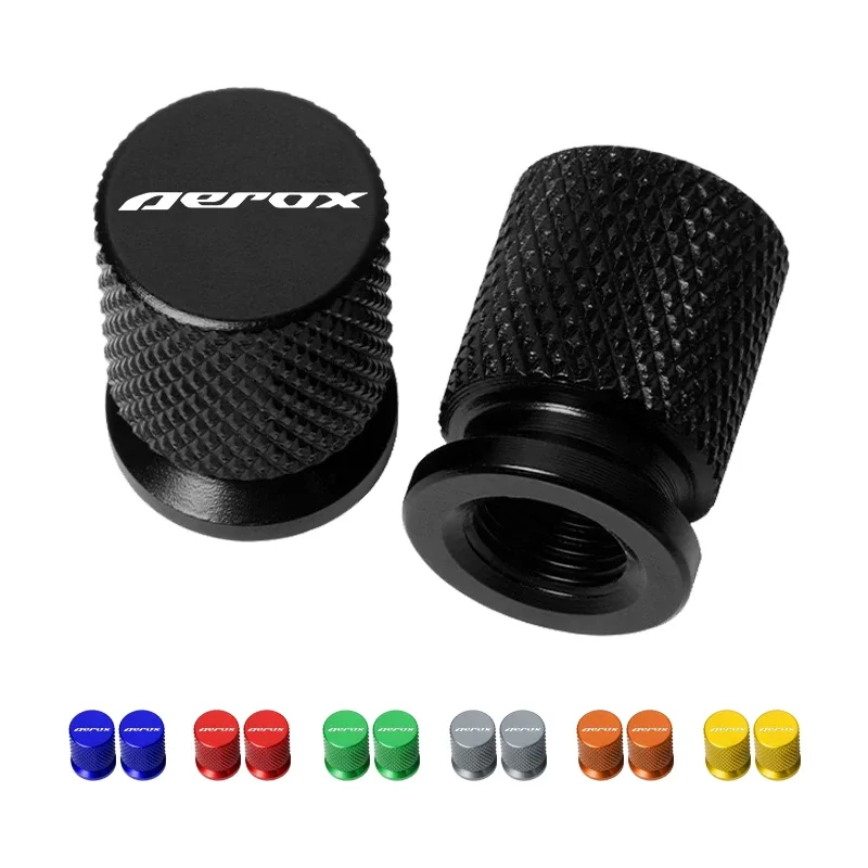 

For YAMAHA AEROX 125 155 AEROX155 AEROX125 Universal Motorcycle CNC Aluminum Accessories Wheel Tire Valve Port Stem Cap Cover