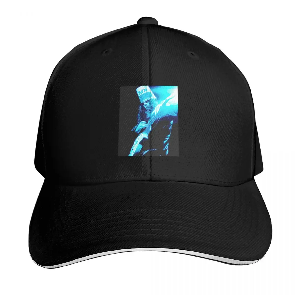 Buckethead Electric Tears Graphic Baseball Cap Curved Brim Classic Fit Low Profile Unstructured Unisex for Men Women