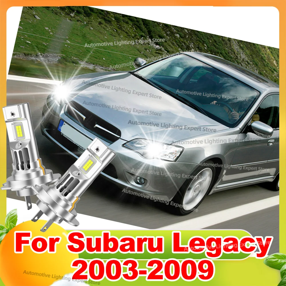 

2Pcs LED Lights 30000LM Headlight Bulb Plug&Play For Subaru Legacy 2003 2004 2005 2006 2007 2008 2009