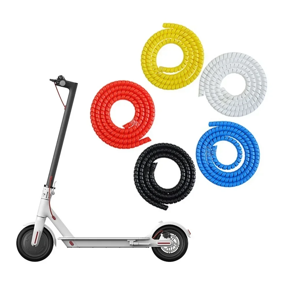 Anti-Entanglement Scooter Wiring Protection Sleeve For Xiaomi M365 Ninebot ES Series Max G30 Outdoor Riding Mod Parts