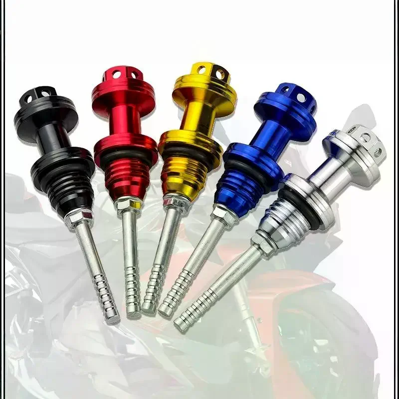 1Pcs Universal Motorbike Accessories Motorcycle Modification Oil Deep Stick Moto Body Parts CNC Oil Dip Stick Filter