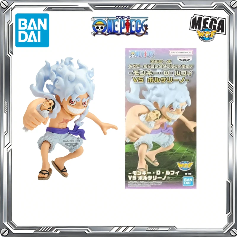 

Оригинальная фигурка BANDAI MEGA WCF One Piece: Монки Д. Луффи и Борсалино, коллекционная модель, игрушка, подарок, украшение