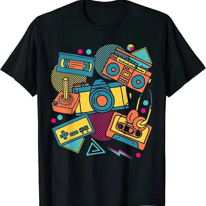 New Limited Cassette 80S Music Lover 1980S Costume Party Retro Eighties T Shirt