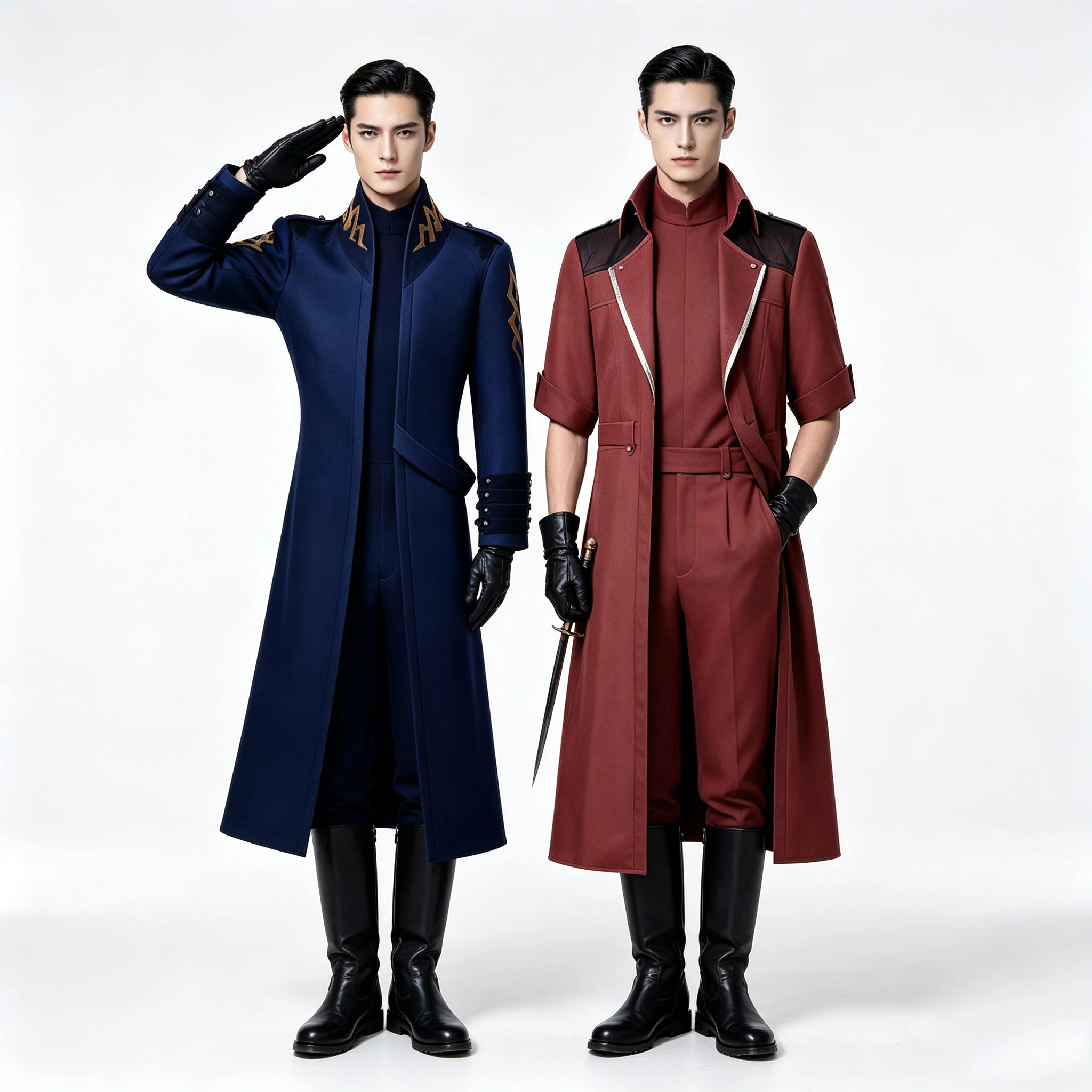 Devil May Cry 3 Dante Vergil Men's Cosplay Costume Full Set Game-Themed Halloween Outfit Role Play Uniform for Party And Show view 6