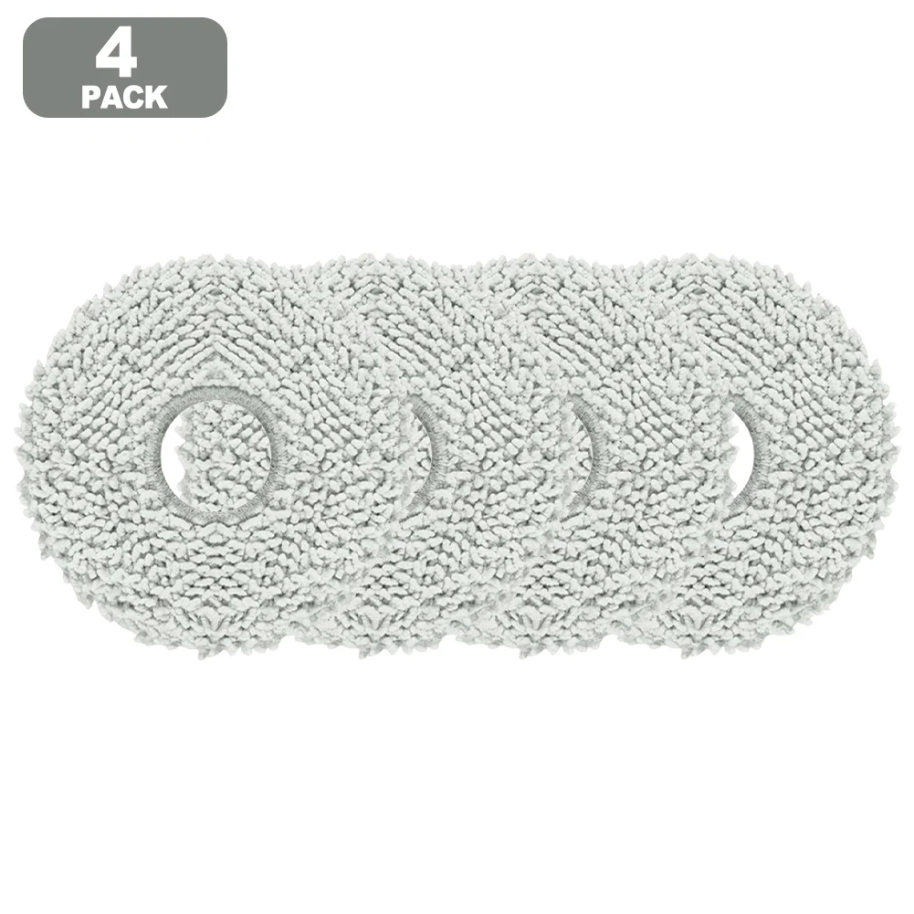 Reusable Microfiber Mop Cloth Kit for OKAMI RX1 Robot Vacuum Cleaner with Wet and Dry Washable Replacement 10 Pack
