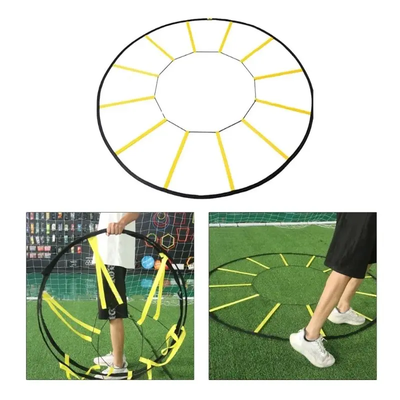 

Multifunctional Circular Ladder High-Intensity Reactive Foot Training and Skill Basketball Cyclic Agility Training Program