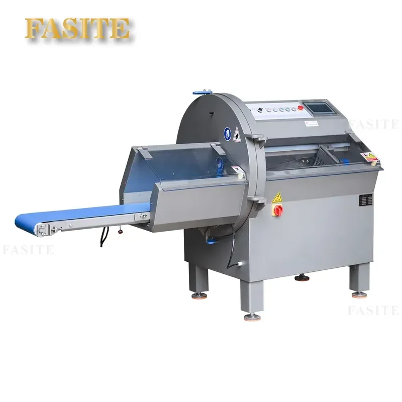 For Commercial Large Automatic Slicing and Chopping Machine Frozen Meat Beef Sheep Ribs Five Flower Meat Cutter High Power