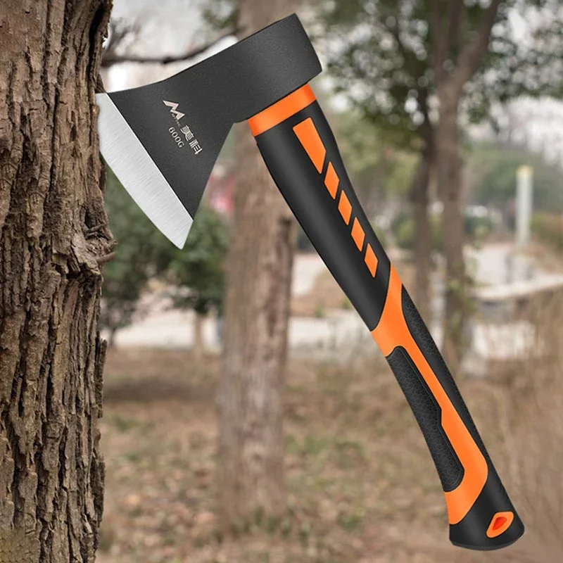 Ergonomic Outdoor Axe Camping Supplies Hatchet Professional Fireman Hand Axe Multifunctional Ax Tactical Survival Accessories