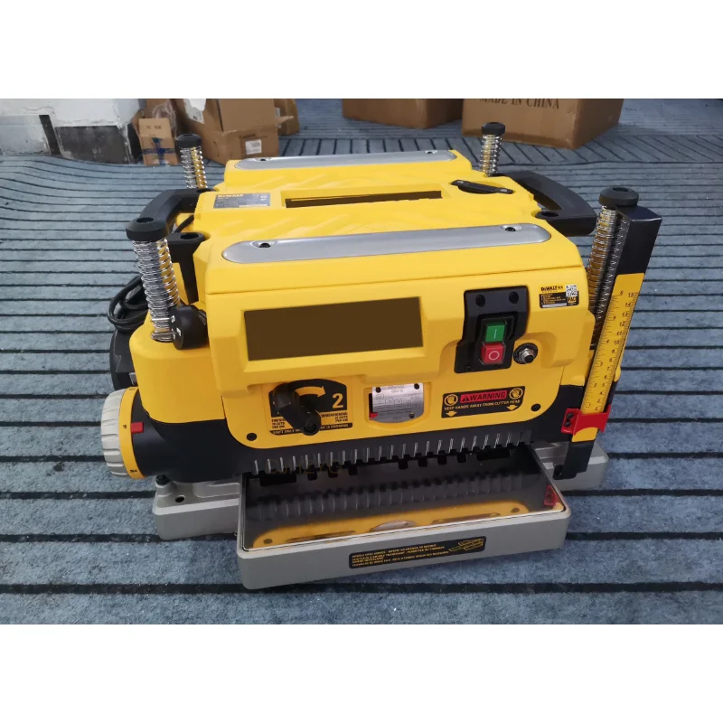 Woodworking Tools Electric Planer Machinery DW735 Press Planer Machine Small Electric Planer Machine Table Flat Planer Machine