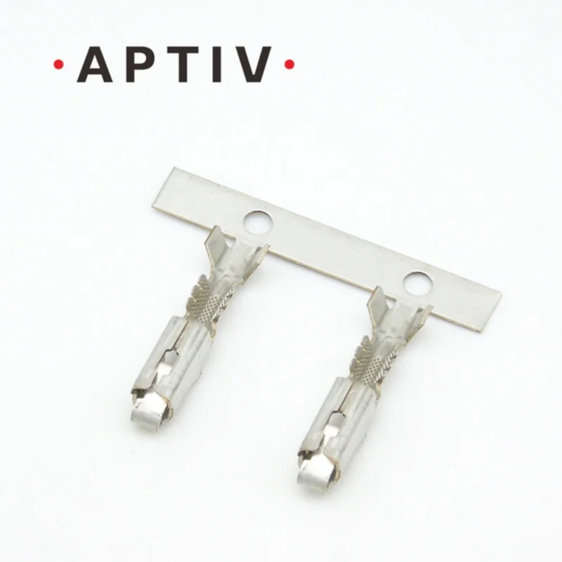 100PCS Original genuine Automotive Connector Terminal Pins FOR DELPHI/APTIV 12034046 Cable Range 0.50 - 0.80 mm2