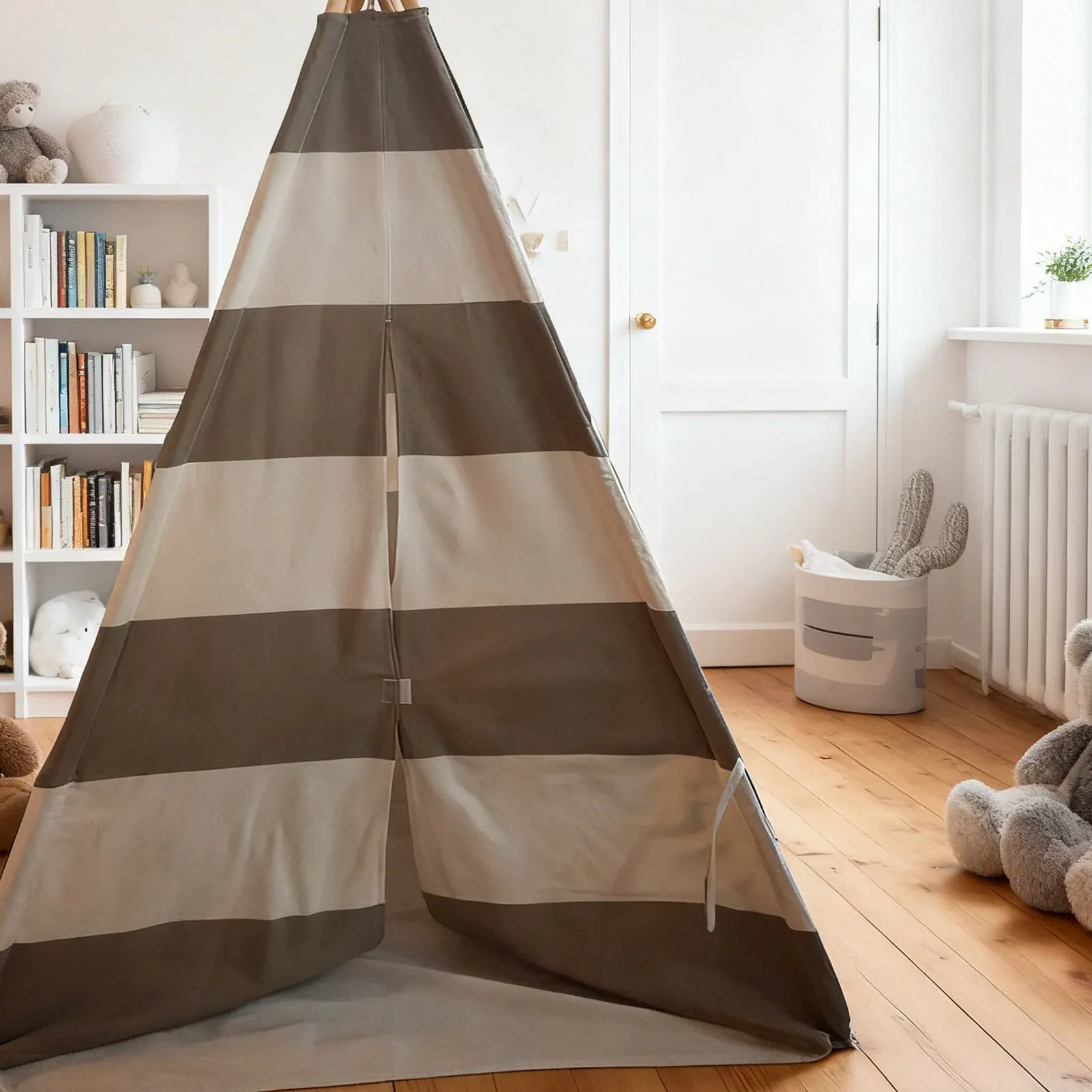 เต็นท์ทีปีสำหรับเด็ก เต็นท์ทีปีเด็ก เต็นท์เล่นเกมสำหรับเด็ก บ้านเล่นพกพาสำหรับเด็ก ใช้กลางแจ้ง ขนาด 120*120*145 ซม.