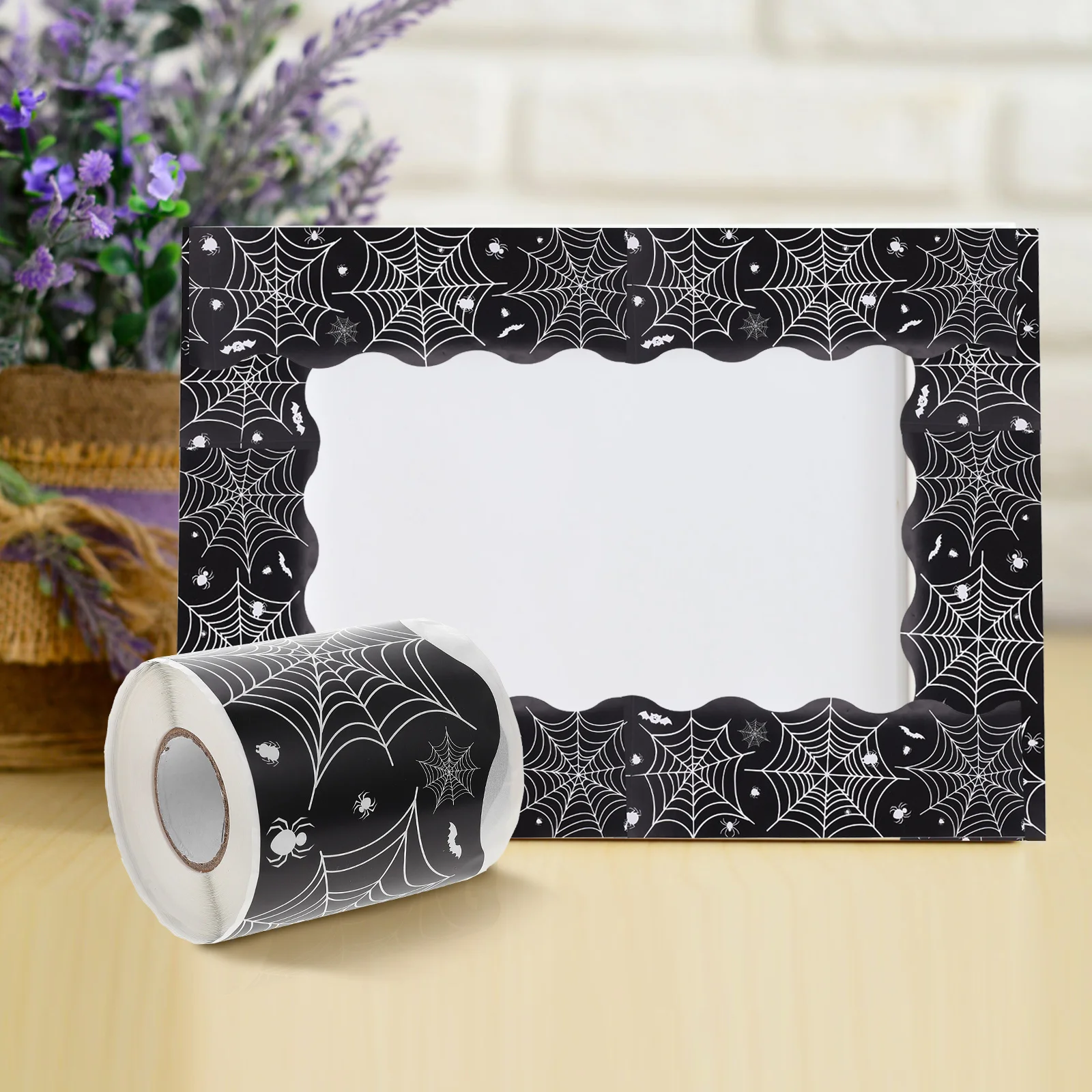 

Spider Border Stickers Classroom Board Borders Decal DIY Border Trim Chalkboard Decor Bulletin Board Office Blackboard Stickers