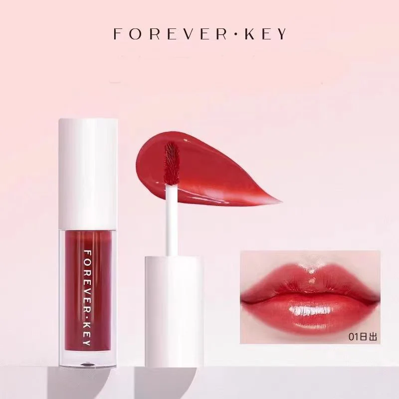 

Foreverkey Lipstick Morning Dew Lip Glaze Blusher Powder Women Monochrome Blush Mud Eye Shadow Matte Powder Blusher Makeup