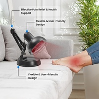 Red Light Lamp,Heat Lamp,Infrared Lamp for Therapy,150W Red Light Heat Lamp,for Relieving Muscle & Joint Pain