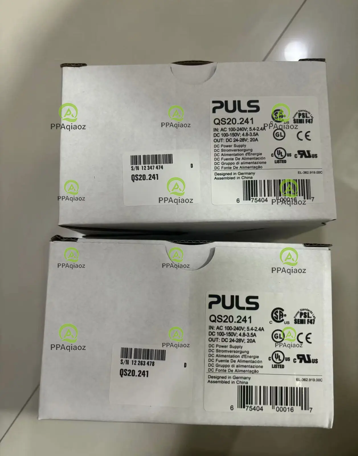 1Pcs NEW Puls QS20.241 DIN Rail Power Supply