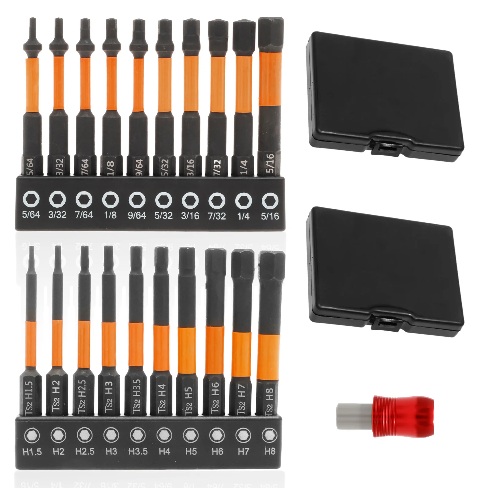 

Allen Wrench Hex Drill Bit Set High Hardness Extended Magnetic Hex Screwdriver Bit Set for Automobile Furniture Home Repair